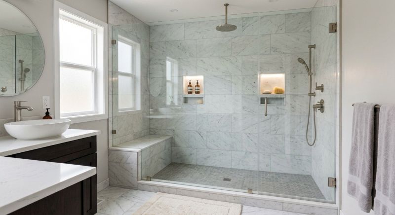 Shower Remodeling detail